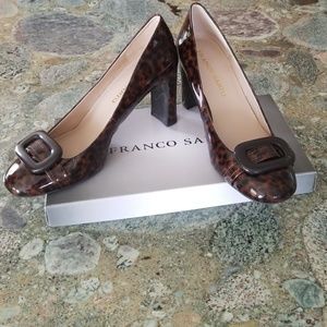 Like New!  Franco Sarto  Patent Leather Heels